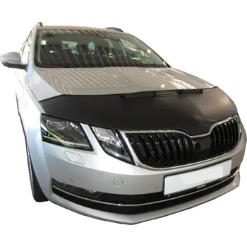 Kapota Kožený kryt/potah kapoty Škoda Octavia III (2016-2019) vzhled carbon