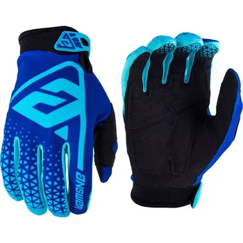 Moto rukavice Rukavice na motorku Answear modré Velikost: S