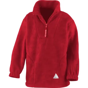 Chlapecká mikina Result Dětská fleecová mikina R033J Red S (6-8)