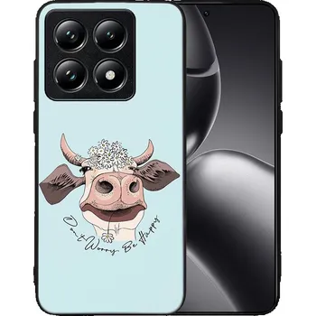 Pouzdro na tablet VSECHNONAMOBIL 97555 MY ART Ochranný kryt pro Xiaomi 14T HAPPY COW (181)