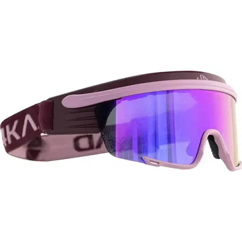 Cyklistické kalhoty štít na běžky 4KAAD SNOWEAGLE 2.0 wild rose