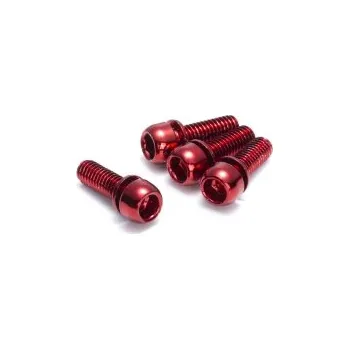 Šroub Šrouby uchycení brzdy Reverse M6 x 18 mm, 4 ks Red