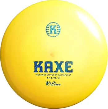 Disc golf KAXE - K1 (Kastaplast) - kombinace midrange a fairway discgolf driveru Barva: Žlutá 170-172g