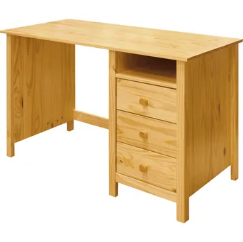 Psací stůl Psací (PC) stůl Torino - Psací stůl masiv borovice