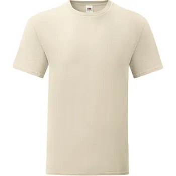 Fruit of the Loom Pánské triko 61-430-0 Natural XL