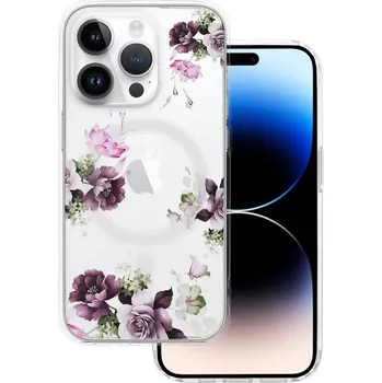Pouzdro na mobilní telefon Protect Flower MagSafe iPhone 14 Pro vzor 7
