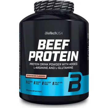 Protein BioTech Beef Protein 1816 g Příchuť: jahoda