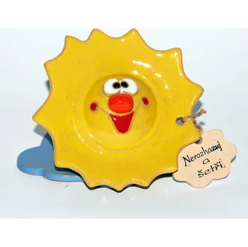 Žertovný předmět Kasička - sluníčko