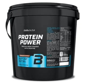 Protein BioTech Protein Power 4000 g Příchuť: čokoláda