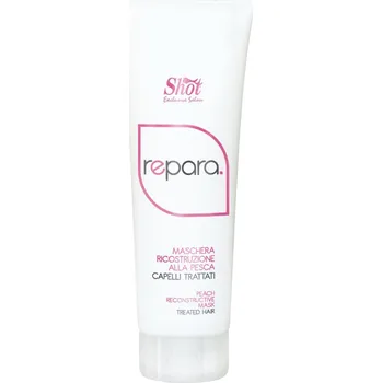 Vlasová regenerace Shot Repara Peach Reconstructive Mask - "broskvová" rekonstrukční maska, 250 ml
