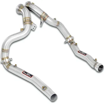Katalyzátor Downpipe kit pravý + levý (nahrazuje katalyzátor) Supersprint 724811