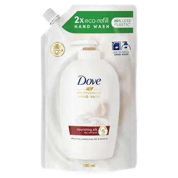 Koupelová kosmetika DOVE Fine Silk hedvábné tekuté mýdlo