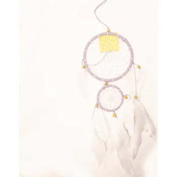 Lapač snů Milujeme Kameny Lapač snů - fialový - VADA VAD369 473634