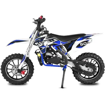malá motorka Minicross Gazelle 49cc 10" modrá minicross Gazela pro děti