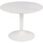 Konferenční stolek Malta bílý mramor