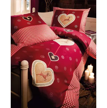 Povlečení Kaeppel | Makosaténové povlečení Alpenpracht 140x200, 70x90