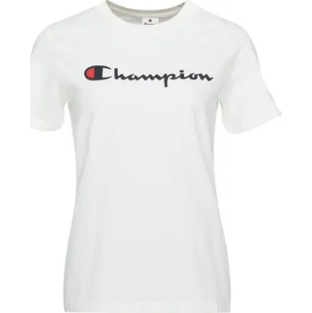 Dámské tričko Dámské tričko Champion CREWNECK M Bílá, Černá, Červená