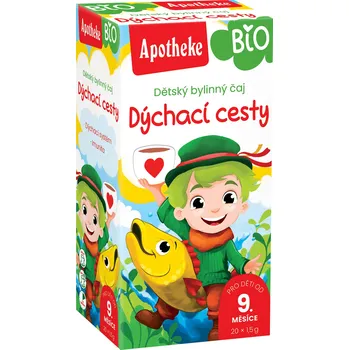 Čaj Apotheke Dětský čaj BIO dýchací cesty 20x1.5g