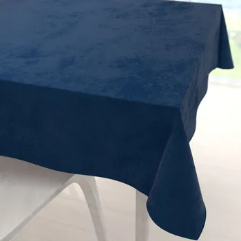 ubrus Sametový čtvercový ubrus Velvet Premium SVP-029 Námořnická modrá 40x40 cm