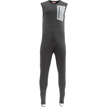Rybářské oblečení Fleecové spodky Simms Fleece Midlayer Bib Raven XL