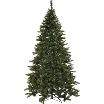 Velikonoční dekorace Adal Umělý vánoční stromek 240 cm, smrk Carmen s 2D jehličím