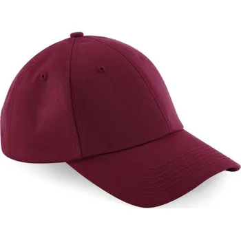 Pokrývka hlavy 6 panelová baseballová kšiltovka "Authentic" B 59 burgundy onesize