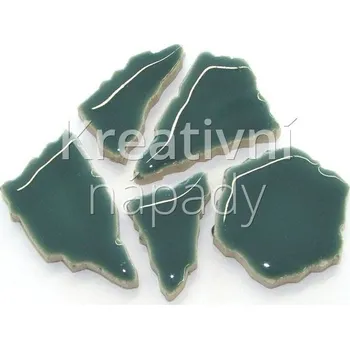 Mozaiková sada Mozaika zlomky 20-60x6,5 mm tyrkysová F33b - 560204060012