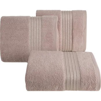 BAVLNĚNÝ RUČNÍK LILA 70X140 CM PUDROVÁ
