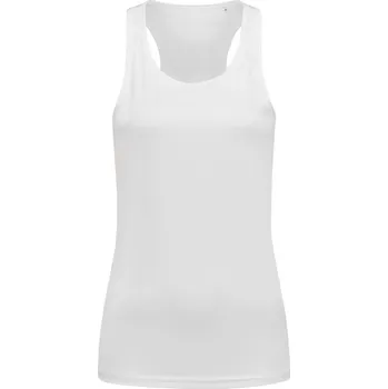 Dámské sportovní tričko Interlock bez rukávů Sports Top Women white L