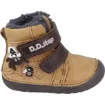 Zimní boty DDstep 070 - hnědé - pavouk 20