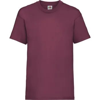 Dětské tričko Kids Valueweight T burgundy 116