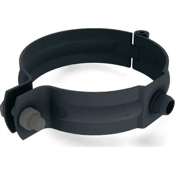 okap Prefa ALU objímka svodu 100 mm se závitem M10 bez trnu / antracitová PP.99