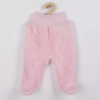 Kojenecký overall NEW BABY Zimní polodupačky Nice Bear růžové - vel. 86 (12-18m)