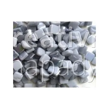 Mozaiková sada Šedá obloha, skleněná mozaika mix 8x8x4mm - 560000000181
