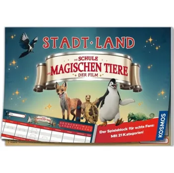 Společenská hra KOSMOS City - Country - Škola kouzelných zvířat, desková hra