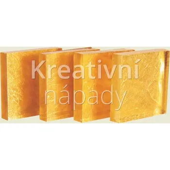 Mozaiková sada Mozaika se zlatem G401, žluté zlato, hladká, 20x20 mm - 560204020001