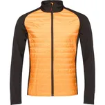 Lehká prošívaná pánská bunda Swix NAVADO PUSH 2XL Žlutá, Černá, Oranžová