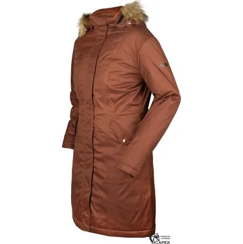 Zimní kabát Horka -TYPHOON- - Skořicová - L