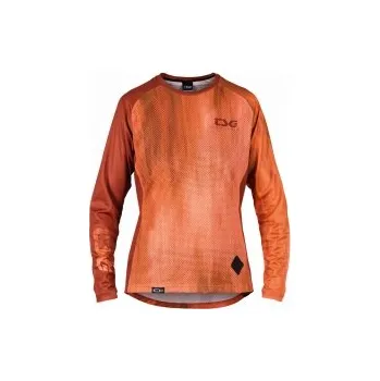 cyklistický dres Dres dámský TSG Seen jersey dlouhý rukáv Desert gust, XL
