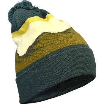 Čepice SWAM Zimní pletená čepice ADVENTURE POM s bambulí Barva: Zelená