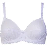 Antigel - Tressage graphic podprsenka vyšší nevyztužená tressage blanc 75D ECC6037