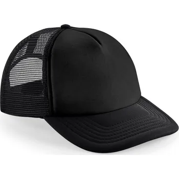 Kšiltovka 5 panelová kšiltovka Vintage Trucker B 645 black-black onesize