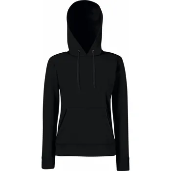 Dámská mikina Dámská mikina s kapucí Classic Lady-Fit Hooded Sweat black XXL