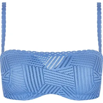 Podprsenka Antigel - Tressage graphic podprsenka vyztužená s odepínacímí ramínky tressage denim 75D ECC5637