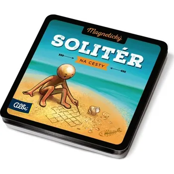 ALBI Magnetický Solitér - logická hra
