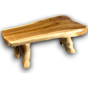 Zahradní lavice FaKOPA ROOT- lavice z teaku 110x55x50