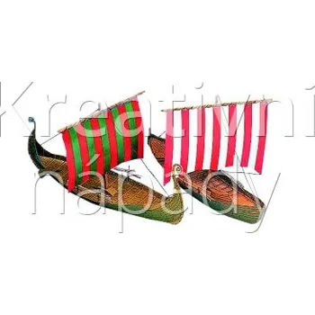 Papírový model Papírový model - Dvě lodě Vikingů - 550208000020