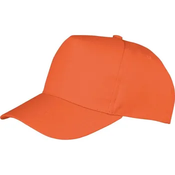 Kšiltovka Dětská 5 panelová kšiltovka RC 084J orange onesize