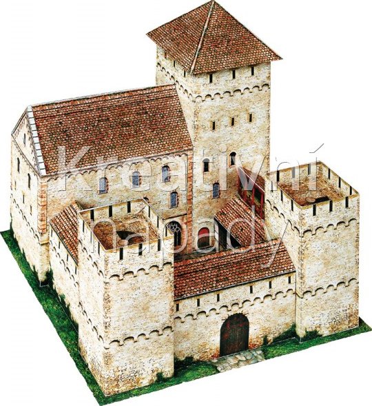 Papírový model - Rytířský hrad Rudolfseck - 550216000020
