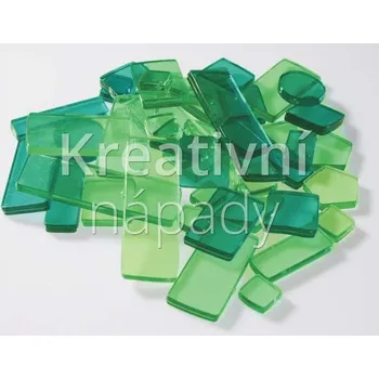 Mozaiková sada Akrylová mozaika zelený mix U39 - 100g - 560204090002